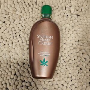 Swedish Beauty Hemp Creme Tanning Bronzer TANNING BED Lotion